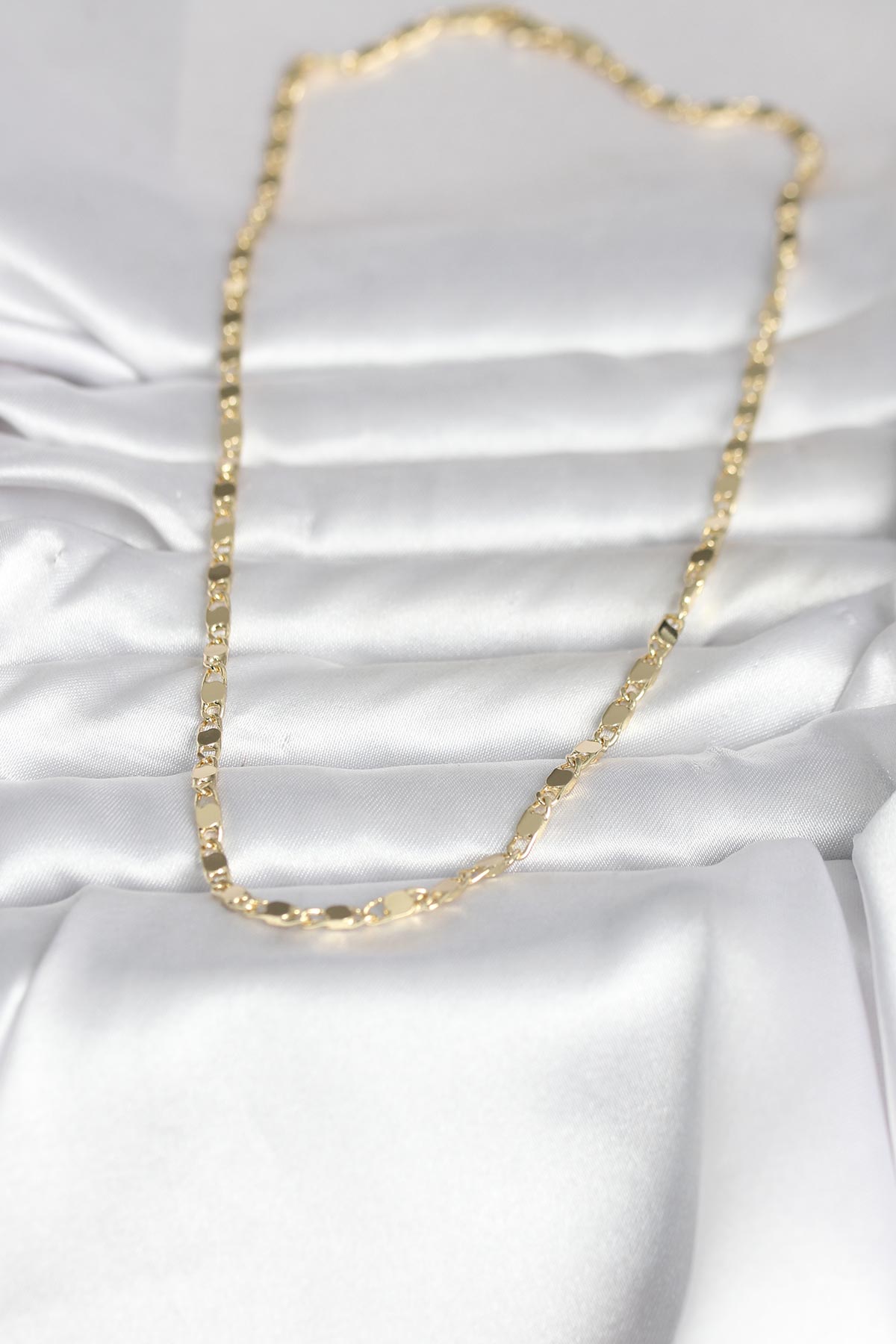 CM 14K Gold Renk Arpa Model 45 cm Kadın Kolye 2