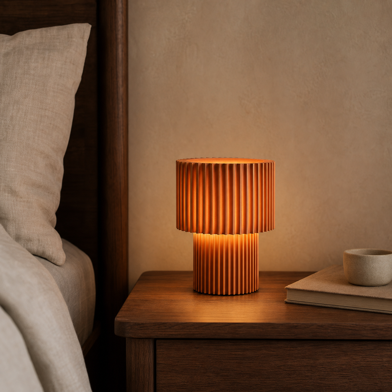 Nomi Mini | Fitilli Atmosfer Lambası – Terracotta 2