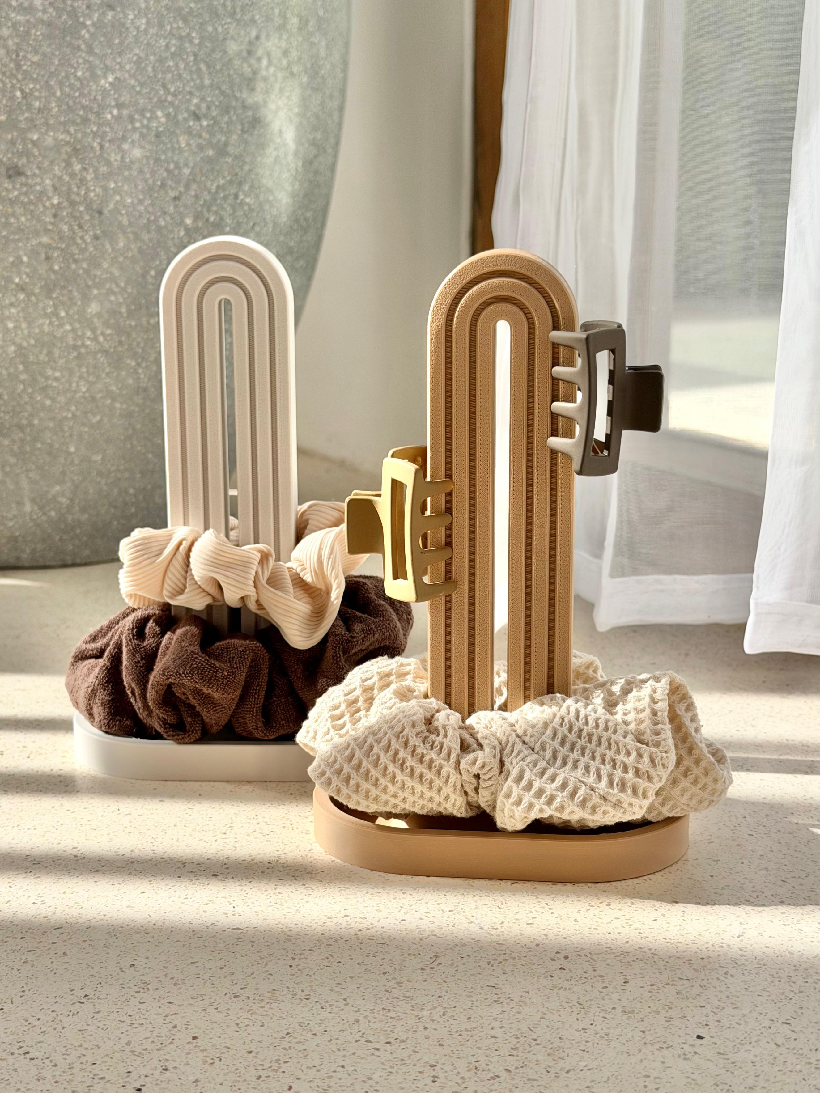 Arkia Saç Aksesuarı Organizeri – Scrunchie, Toka ve Saç Lastiği Standı