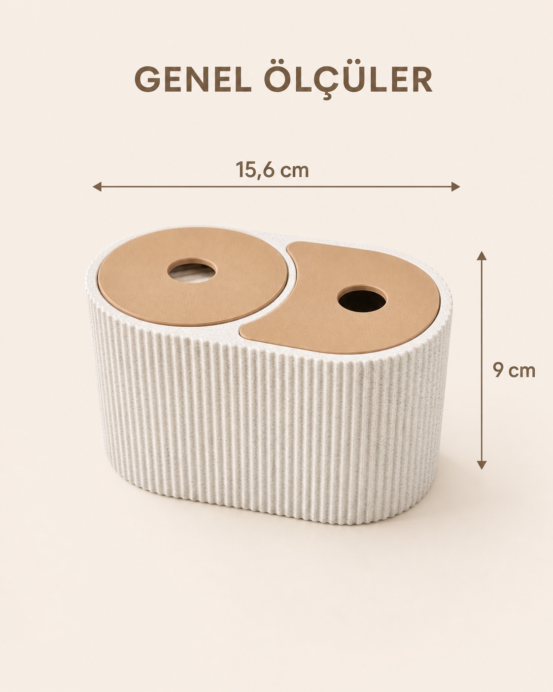Mila | Pamuk Pedi ve Kulak Çubuğu Düzenleyici – Krem 4